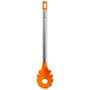Brabantia Cuchara para pasta A195009, acero inoxidable, mango de nylon recubierto de silicona, negro